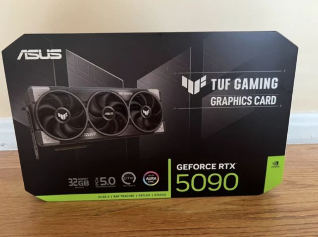 ASUS GEFORCE RTX 5090 32GB GDDR7 TUF  GAMING GPU