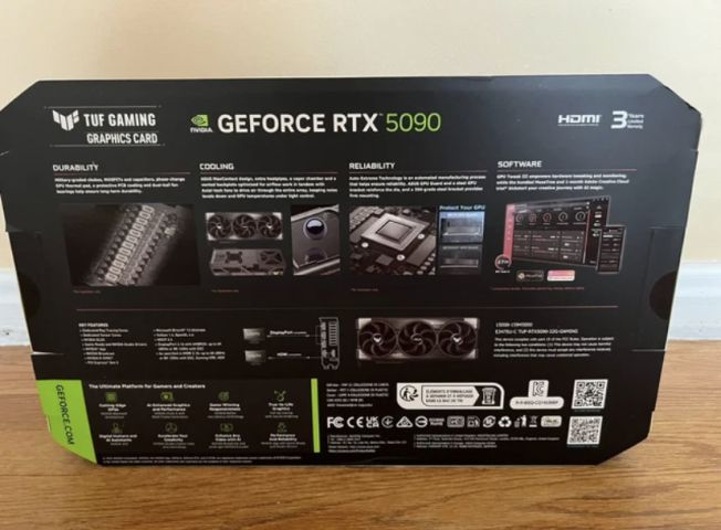 ASUS GEFORCE RTX 5090 32GB GDDR7 TUF  GAMING GPU 2