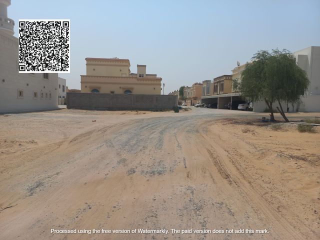 قطعة ارض سكني عجمان الحليو2  مميزه زاويه وشارعين 2