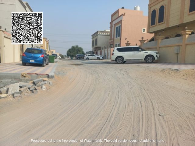 قطعة ارض سكني عجمان الحليو2  مميزه زاويه وشارعين 5