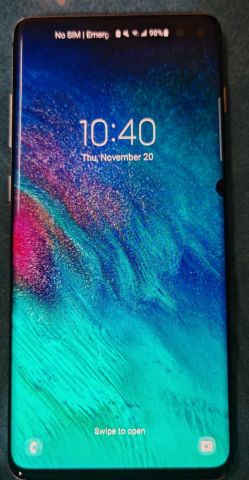 Samsung Galaxy S10 plus 