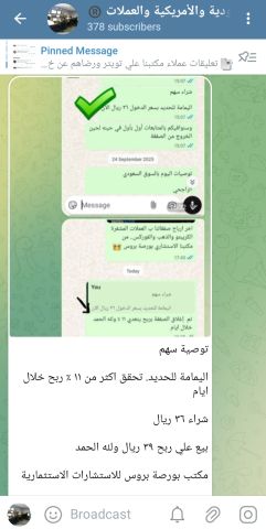 كورسات وتوصيات وإدارة محافظ الأسهم الأمريكية والسعودية والعملات 9