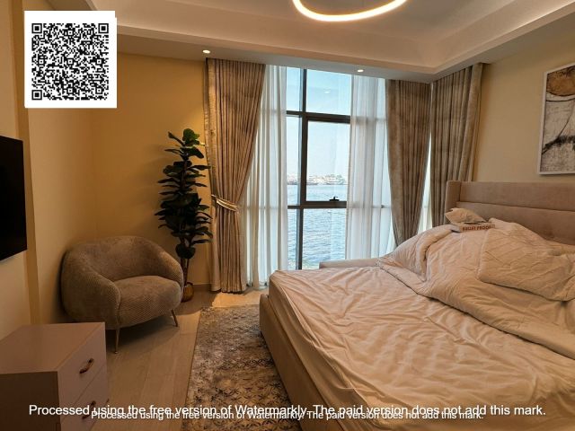 شقه غرفه بكريك عجمان بتراس كبير 8