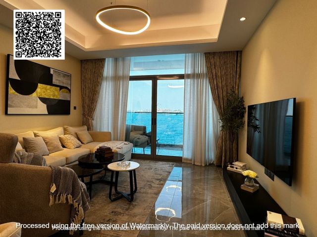 غرفة وصالة بإطلالة جانبية على خور عجمان | من المطور مباشر