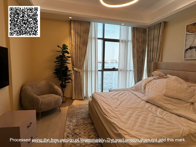 غرفة وصالة بإطلالة جانبية على خور عجمان | من المطور مباشر 4