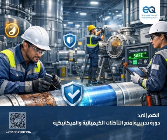 تعلم استراتيجيات الوقاية من التآكل – دورة تدريبية في جدة