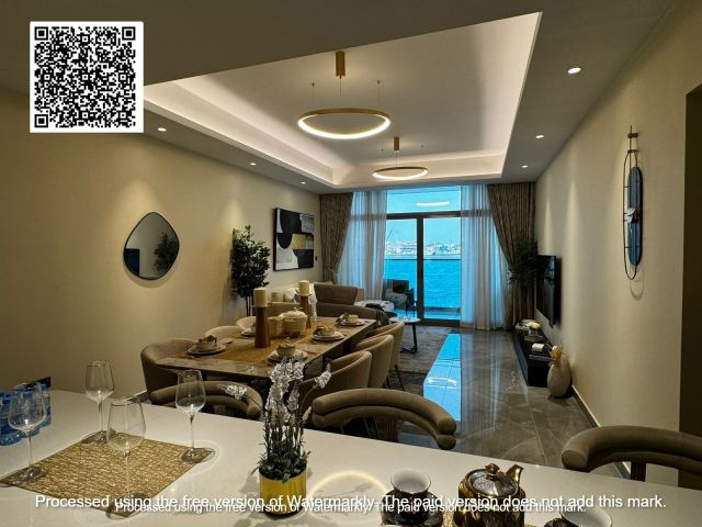 غرفة وصالة بإطلالة على الخور | بمقدم 10%  | بدون رسوم وبدون عمولة 9