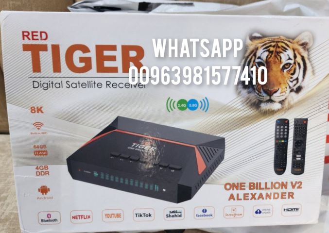 Tiger one billion v2 Alexander 8K Android Forever 