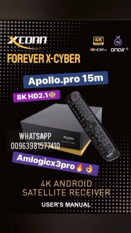 Xconn forever x-cyber 4k Android forever  5