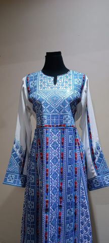 جلابية بتطريز فلسطيني  2