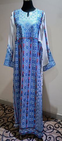 جلابية بتطريز فلسطيني  3