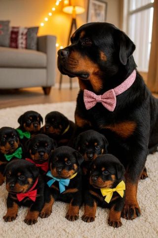 12 weeks old Rottweiler Puppies for Adoption
