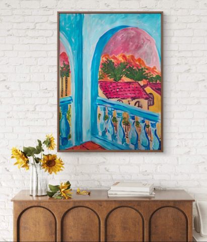 لوحة فنية أصلية فن معاصر 2