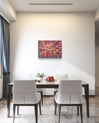 لوحة فنية أصلية مميزة للمجموعات الخاصة 4