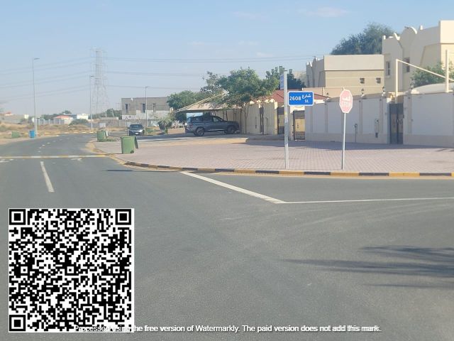 امتلك ثلاثه ارضي جوار بعض مميزه في عجمان منطقة الحليو 1 سكنيه  2