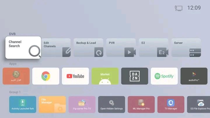 QVIART DUAL 4K UHD LINUX E2 ANDROID 9.0 DVB-S2X/T2/C COMBO RECEIV