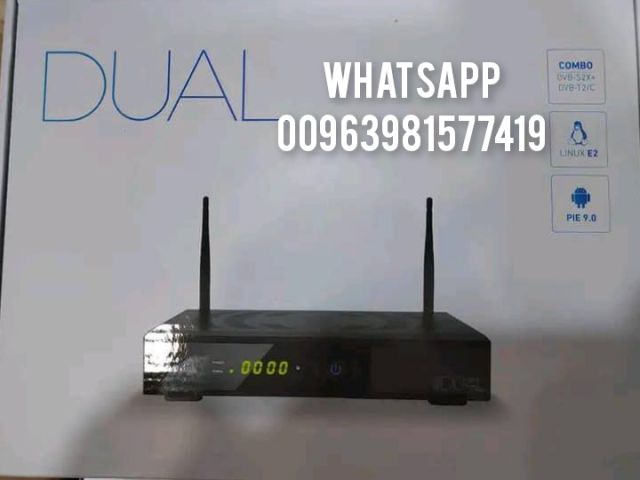 QVIART DUAL 4K UHD LINUX E2 ANDROID 9.0 DVB-S2X/T2/C COMBO RECEIV 4