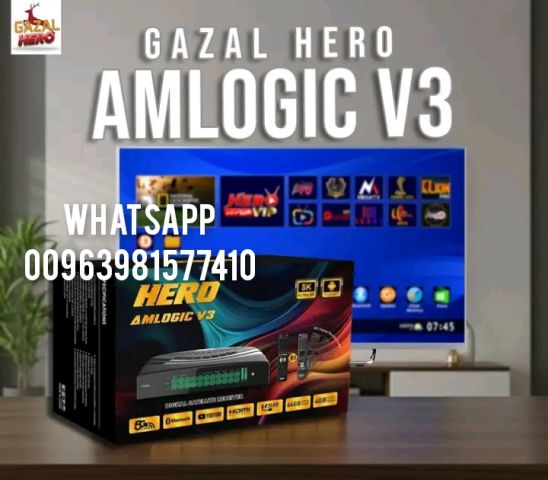 GAZAL HERO AMLOGIC V3 FOREVER 4K ANDROID
