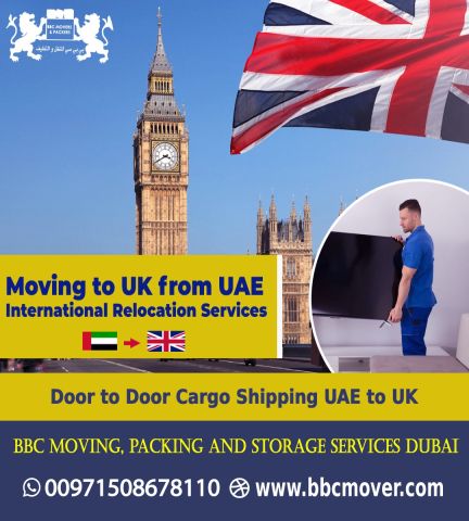 Sea Cargo to United Kingdom from Dubai UAE 