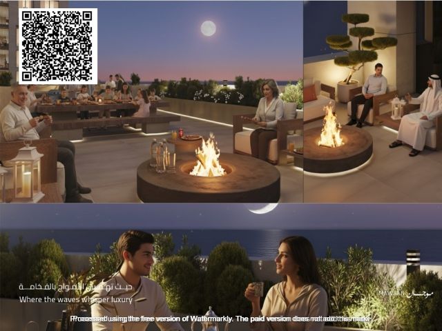 مقدم 10% | غرفة وصالة في موجان على كورنيش عجمان 8