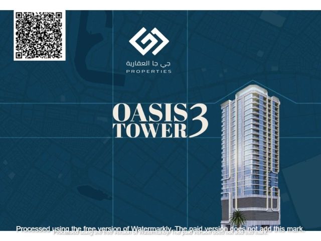 غرفتين وصالة في برج الواحة 3 أحدث مشاريع عجمان | بدون عمولات  8