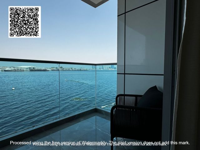 غرفة وصالة بمقدم 10% | في أبراج الكريك | بإطلالة على الخور