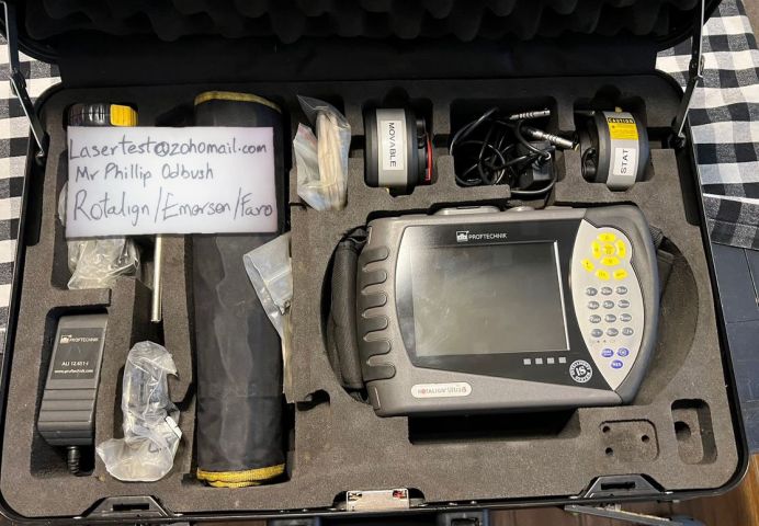 ForSale: Rotalign Ultra / Emerson 2140 / FixtureLaser / Easy-Lase