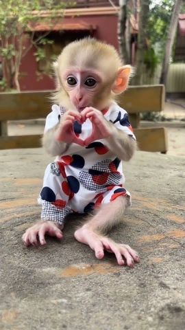 Adorable Capuchin Monkey
