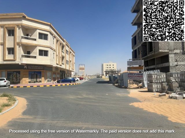 للبيع ارض سكني تجاري زاويه شارعين في عجمان منطقه جلوبال  4