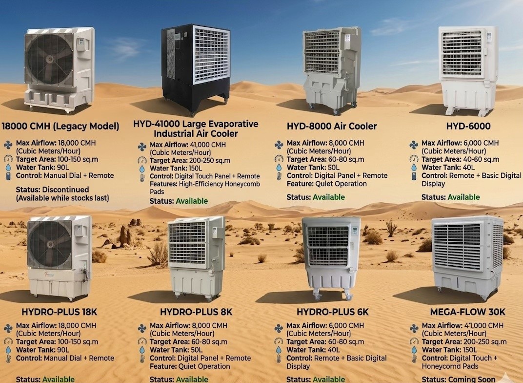 Affordable ac rental Dubai & air cooler rental