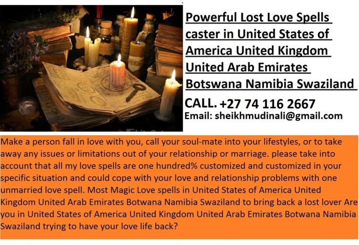 Bring back your lost lover in USA+27 74 116 2667