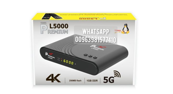 Tiger Premium L5000 Linux 4K New 2026 CPU Montage MC2653 