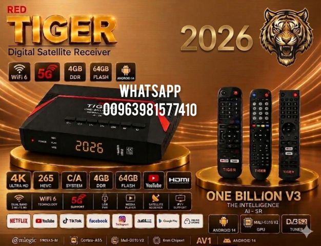 TIGER ONE BILLION-V3 THE INTELLIGENCE AI-SR  4