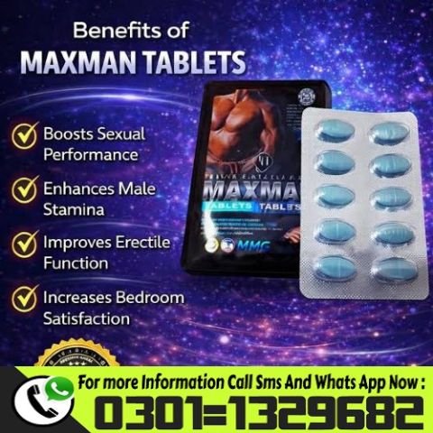 Maxman Tablets In Pakistan {0301=1329682} Buy Now! 