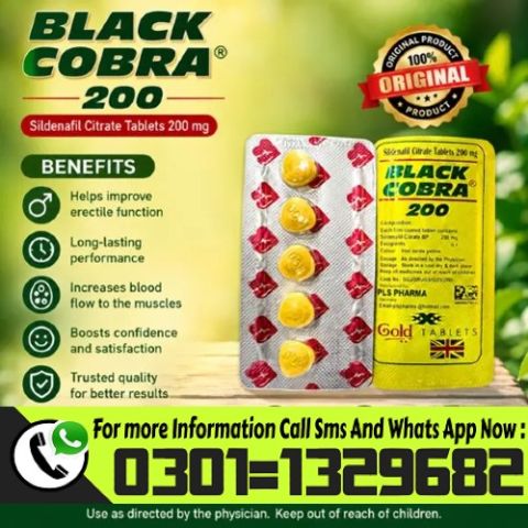 Black Cobra 200 Mg Tablets In Pakistan {0301=1329682} Buy Now! 