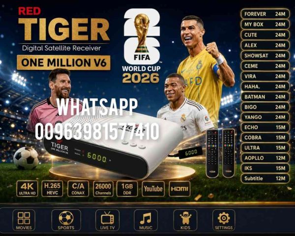 TIGER ONE MILLION V6 FOREVER 4K NEW MODEL 2026 3