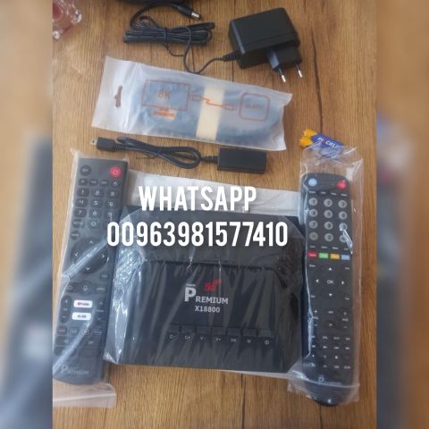 Tiger Premium X18800  (AI-SR) NEW MODEL 2026 CPU AMLOGIC S905X5M 3