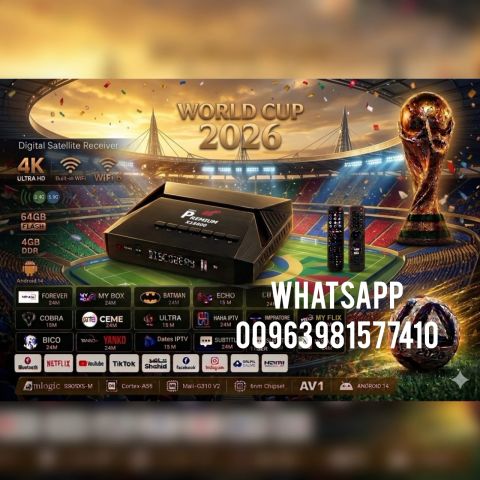 Tiger Premium X18800  (AI-SR) NEW MODEL 2026 CPU AMLOGIC S905X5M 4