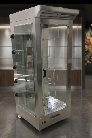 steel chicken rotisserie oven/جديد فرن شواء دجاج دوار