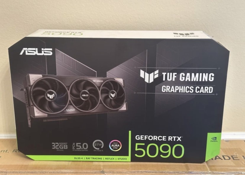  ASUS GEFORCE RTX 5090 TUF Gaming 32GB GDDR7 OC EDITION GPU - New