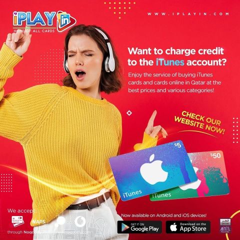 Buy all your e-gift cards from iPLAYin