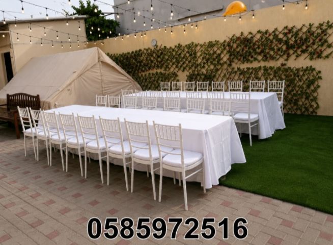 تأجير طاولات وكراسي للمجالس في الشارقة 2