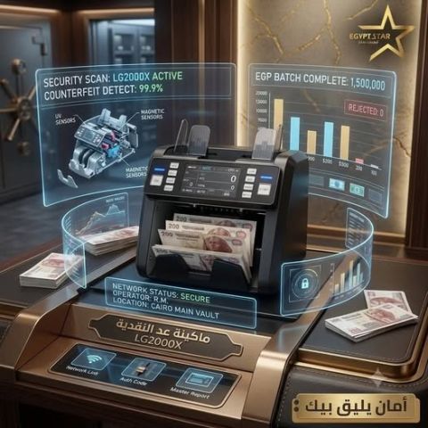ماكينة عد  LG2000X ✔️ عد سريع ودقيق للأوراق النقدية بكفاءة