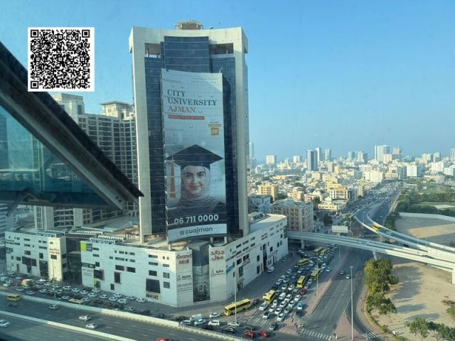 غرفتين وصالة بإطلالة مفتوحة | أمام الجراند مول عجمان