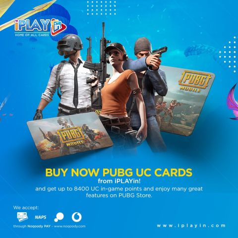 اشترِ الآن شدات PUBG UC من iPLAYin
