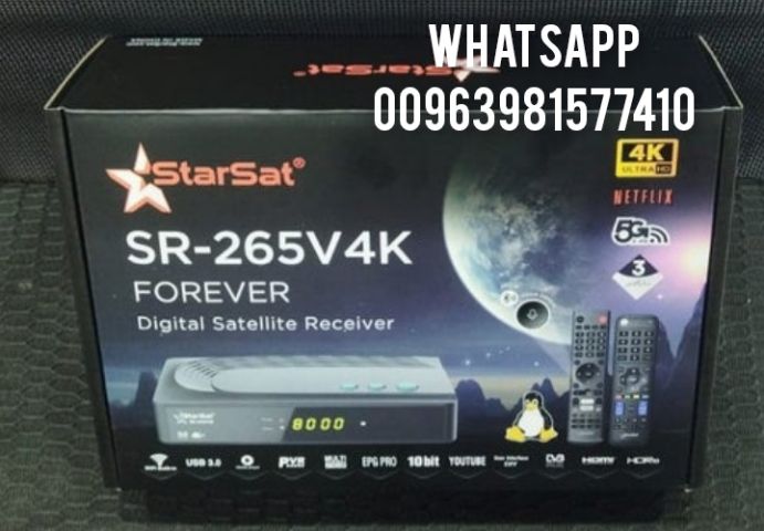 Starsat SR-265V 4K FOREVER NEW MODEL 2026
