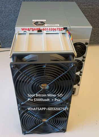 Bitcoin miner s21 Bitmain S21 pro 500USDT 3