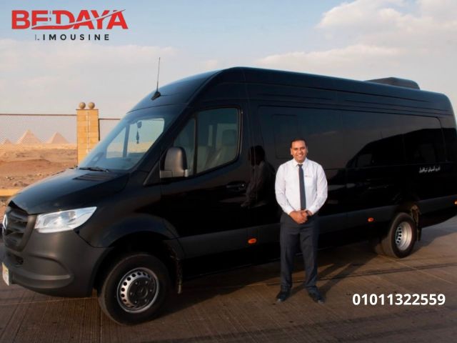 Rent Mercedes Sprinter: Cairo Airport to New Cairo