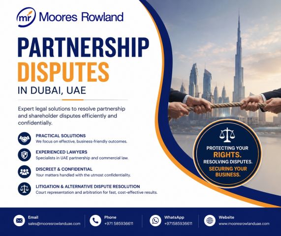 Partnership Disputes in Dubai, UAE 2