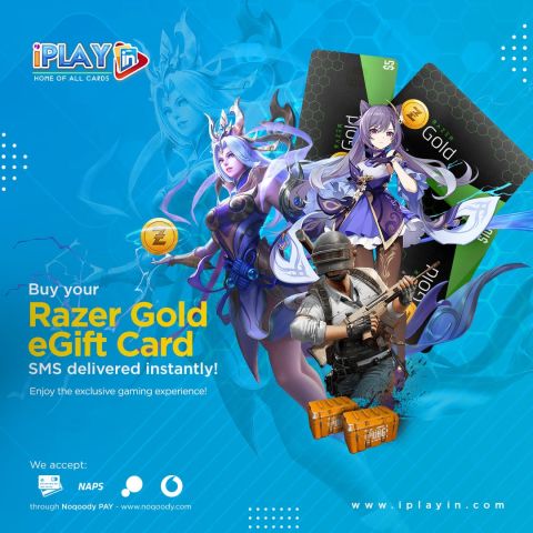 Buy your Razer Gold eGift Card !